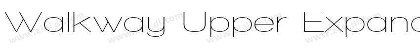 Walkway Upper Expand字体转换